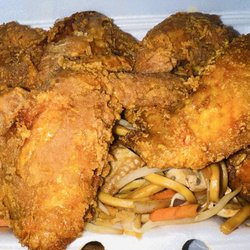 First Wok - Fried wings/ lo mein combo
