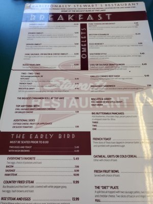 Menu photo 1 Stewart's Restaurant Lake Ozark, MO Menu photo 1 Stewart's Restaurant Lake Ozark, MO