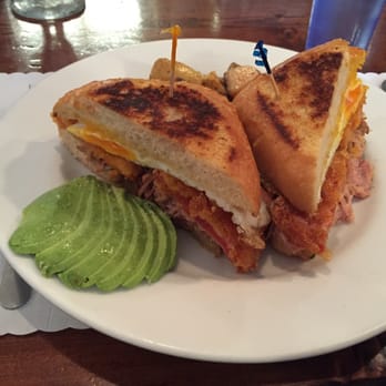 The Red Wagon - Breakfast sandwhich special: pulled pork, fried tomatoes, eggs and aioli. I added avocado as a side. - Diners Near Me - Vancouver, British Columbia The Red Wagon - Breakfast sandwhich special: pulled pork, fried tomatoes, eggs and aioli. I added avocado as a side. - Diners Near Me - Vancouver, British Columbia