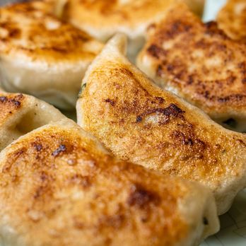 Peaceful Restaurant - Pan-Fried Chicken Dumplings 8 pcs ($11.95) - Chinese Near Me - Toronto, Ontario Peaceful Restaurant - Pan-Fried Chicken Dumplings 8 pcs ($11.95) - Chinese Near Me - Toronto, Ontario