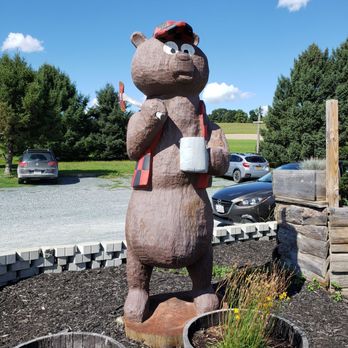 Lumber Jack's Coffee & Snacks - a bear holding a mug - Coffee & Tea Near Me - Hoosick, New York Lumber Jack's Coffee & Snacks - a bear holding a mug - Coffee & Tea Near Me - Hoosick, New York