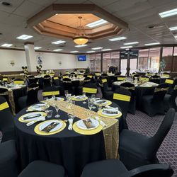 Golden Gate Banquet Hall - This is what you can turn this place into, by coveting up the filth.