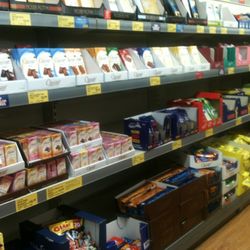 Aldi - Mainly, they have their own home brand products here, Aldi brand.