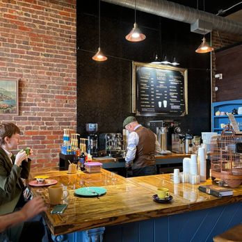 Corner Bistro - Sit at the counter or find a cozy seat on the couch or armchairs. - Coffee & Tea Near Me - Enterprise, Alabama