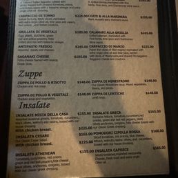 Menu Menu