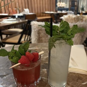 Wren & Wolf - (Right) I Love You, But I Love Me More/(Left) Mojito - Cocktail Bars Near Me - Phoenix, Arizona Wren & Wolf - (Right) I Love You, But I Love Me More/(Left) Mojito - Cocktail Bars Near Me - Phoenix, Arizona