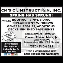 C M's Construction
