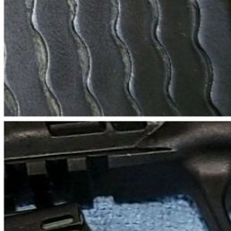 In my opinion The gunsmith damaged and marred My night site