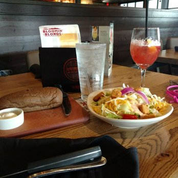 Outback Steakhouse - Great way to start my meal. House salad, famous dark bread, and a delicious sangria! - Steakhouses Near Me - Downers Grove, Illinois Outback Steakhouse - Great way to start my meal. House salad, famous dark bread, and a delicious sangria! - Steakhouses Near Me - Downers Grove, Illinois