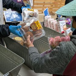 Tri City Volunteers - Groceries donated from local stores!