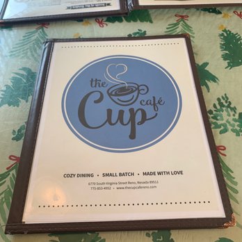 The Cup Cafe - Menu - Breakfast & Brunch Near Me - Reno, Nevada The Cup Cafe - Menu - Breakfast & Brunch Near Me - Reno, Nevada