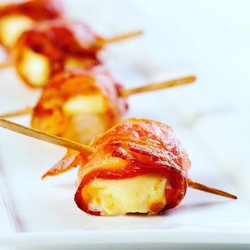 Roses New York - Shrimp wrap four tiger shrimp wrap on bacon with spicy cream cheese