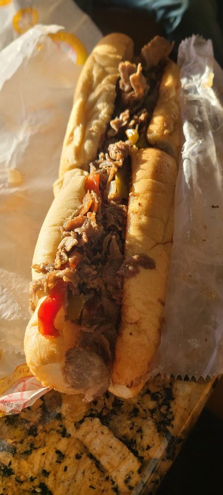 Food from Larry's Steaks