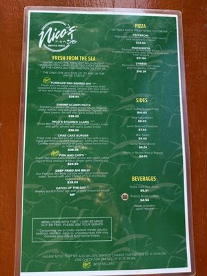 Menu photo 4 Nico's Pier 38 Honolulu, HI Menu photo 4 Nico's Pier 38 Honolulu, HI