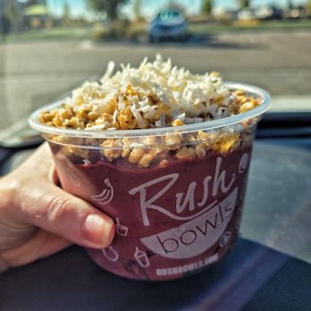 Rush Bowls - 10.11.21 - Beach Bowl with Coconut - Acai Bowls Near Me - Fort Collins, Colorado Rush Bowls - 10.11.21 - Beach Bowl with Coconut - Acai Bowls Near Me - Fort Collins, Colorado