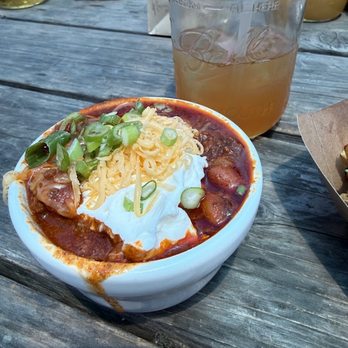 The Barn - chili, 2/10 - Burgers Near Me - Half Moon Bay, California