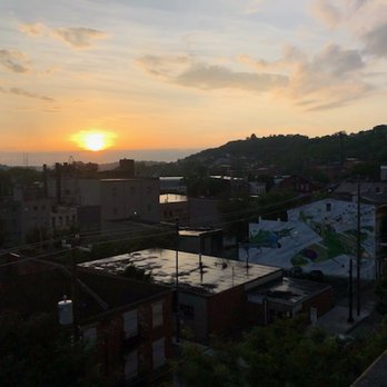 Rhinegeist Brewery - View from the other side of the rooftop - Breweries Near Me - Cincinnati, Ohio
