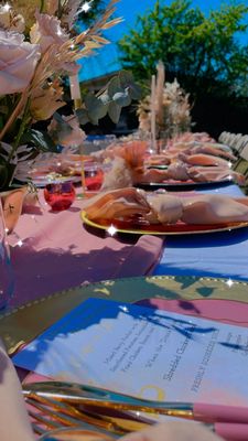 Napa in The Bay - This was a Birthday celebration for a group of friends who enjoyed traveling up to Napa during the spring, however Covid dampened their original plan and so they gave us a call for help. We brought Napa right to their backyard recreating their annual lunch celebration and so they never have to miss out again! Napa in The Bay - This was a Birthday celebration for a group of friends who enjoyed traveling up to Napa during the spring, however Covid dampened their original plan and so they gave us a call for help. We brought Napa right to their backyard recreating their annual lunch celebration and so they never have to miss out again!