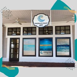 Emerald Coast Art - Our store front in Baytowne Village Sandestin, FL