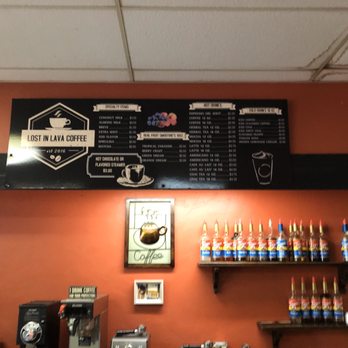 Lost in Lava - a coffee shop with a menu on the wall - Coffee & Tea Near Me - Lava Hot Springs, Idaho Lost in Lava - a coffee shop with a menu on the wall - Coffee & Tea Near Me - Lava Hot Springs, Idaho