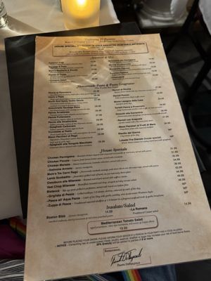 Menu photo 1 Trattoria Il Panino Boston, MA Menu photo 1 Trattoria Il Panino Boston, MA
