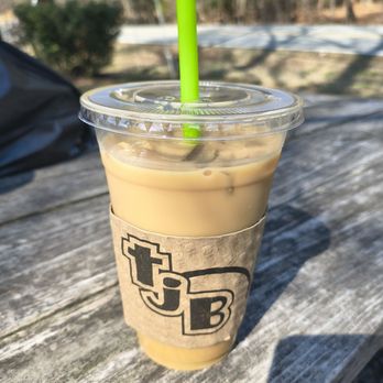 The Jumping Bean - Yummy iced pistachio latte - Coffee & Tea Near Me - Summerfield, North Carolina The Jumping Bean - Yummy iced pistachio latte - Coffee & Tea Near Me - Summerfield, North Carolina
