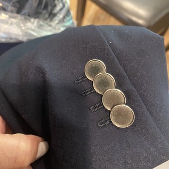 Shane Cleaners - Missing buttons caused by neglect - Laundry Services Near Me - Woodland Hills, California Shane Cleaners - Missing buttons caused by neglect - Laundry Services Near Me - Woodland Hills, California