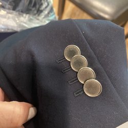 Shane Cleaners - Missing buttons caused by neglect