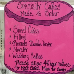 Breselow's Family Market - Custom Cakes