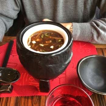 Jialu - The Scharf Saure Suppe/Hot and Sour. I  LOVE the way it was presented! - Chinese Near Me - Hochdorf, LU