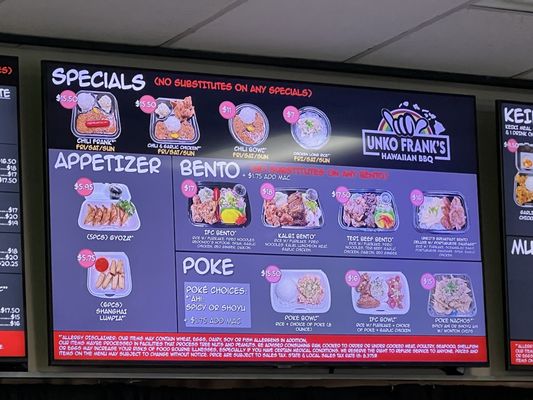 Menu photo 7 Unko Frank's Hawaiian BBQ Las Vegas, NV Menu photo 7 Unko Frank's Hawaiian BBQ Las Vegas, NV