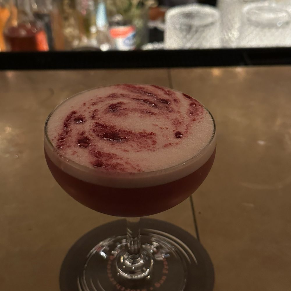 For The Record - Blackberry Beret - Cocktail Bars Near Me - San Francisco, California
