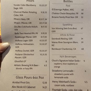 Colchuck's - Menu - German Near Me - Leavenworth, Washington
