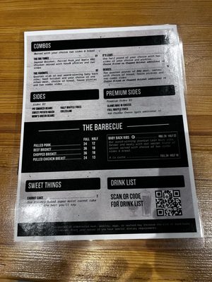 Menu photo 4 Slows Bar BQ Berkley, MI
