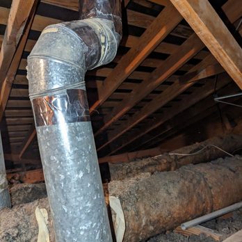 Bumble Breeze - The pipe secured by my A/C guy and NOT this Company. - Heating & Air Conditioning/HVAC Near Me - Las Vegas, Nevada