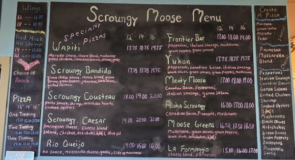 Menu photo 1 Scroungy Moose Pizza Kemmerer, WY Menu photo 1 Scroungy Moose Pizza Kemmerer, WY