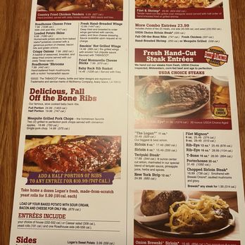 Logan's Roadhouse - Menu - Steakhouses Near Me - Greensboro, North Carolina Logan's Roadhouse - Menu - Steakhouses Near Me - Greensboro, North Carolina