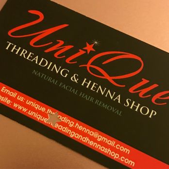 Unique Threading & Henna Shop - Stamp card - Threading Services Near Me - Fresno, California Unique Threading & Henna Shop - Stamp card - Threading Services Near Me - Fresno, California
