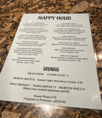 Menu photo 5 Romeo Cucina Laguna Niguel, CA Menu photo 5 Romeo Cucina Laguna Niguel, CA