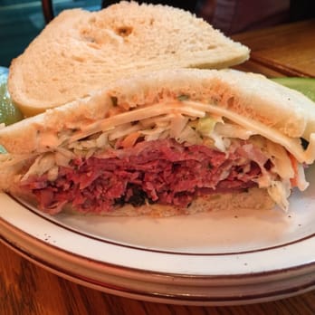 Sam LaGrassa's - Combo pastrami and corned beef on sourdough. - Delis Near Me - Boston, Massachusetts Sam LaGrassa's - Combo pastrami and corned beef on sourdough. - Delis Near Me - Boston, Massachusetts