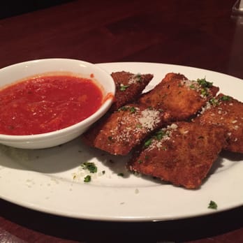 Tabella - The toasted ravioli (we had already eaten some of it before I snapped the pic!) - Italian Near Me - Hattiesburg, Mississippi Tabella - The toasted ravioli (we had already eaten some of it before I snapped the pic!) - Italian Near Me - Hattiesburg, Mississippi