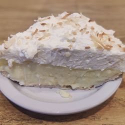 Helen's Restaurant of Ellsworth - Homemade Coconut Cream Pie! YUM!!