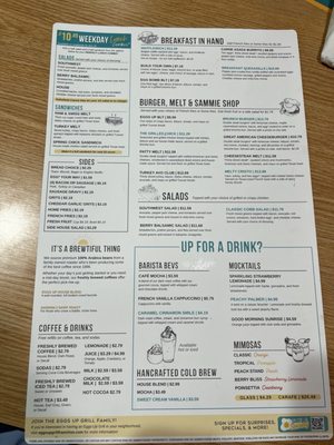 Menu photo 1 Eggs Up Grill Irmo, SC