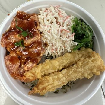 Domo Cafe Kahala - E5. Spicy Tempura Poke Bowl - Sushi Bars Near Me - Honolulu, Hawaii Domo Cafe Kahala - E5. Spicy Tempura Poke Bowl - Sushi Bars Near Me - Honolulu, Hawaii