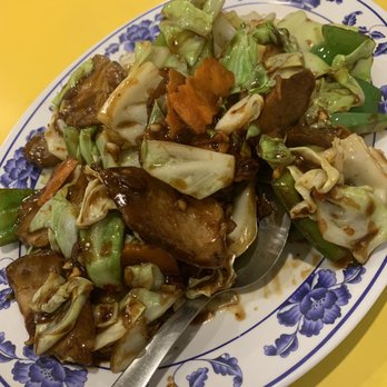 Shan Dong - Twice cooked pork. - Chinese Near Me - Oakland, California Shan Dong - Twice cooked pork. - Chinese Near Me - Oakland, California