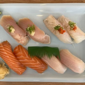 Taihei - Salmon, Halibut, Yellowtail, and Albacore | IG: @socalsnomnoms - Sushi Bars Near Me - Monterey Park, California Taihei - Salmon, Halibut, Yellowtail, and Albacore | IG: @socalsnomnoms - Sushi Bars Near Me - Monterey Park, California