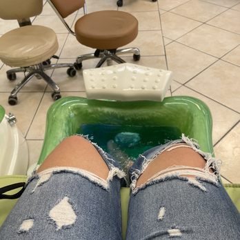 Angel Nails - Plastic jetted pedicure tub with no plastic liner... - Nail Salons Near Me - Nashville, Tennessee Angel Nails - Plastic jetted pedicure tub with no plastic liner... - Nail Salons Near Me - Nashville, Tennessee