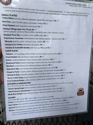 Menu photo 2 Sprig Restaurant Decatur, GA Menu photo 2 Sprig Restaurant Decatur, GA