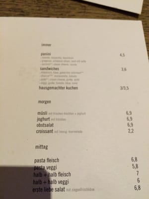 Menu photo 4 Erste Liebe Hamburg, HH