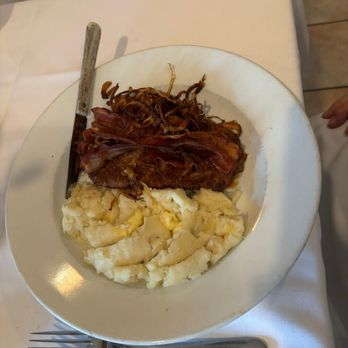Ma Maison - Calf's Liver with caramelized onions and crispy bacon - French Near Me - Boston, Massachusetts